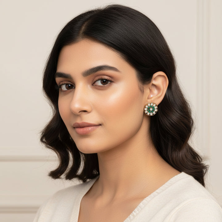Forest Bloom Victorian Studs