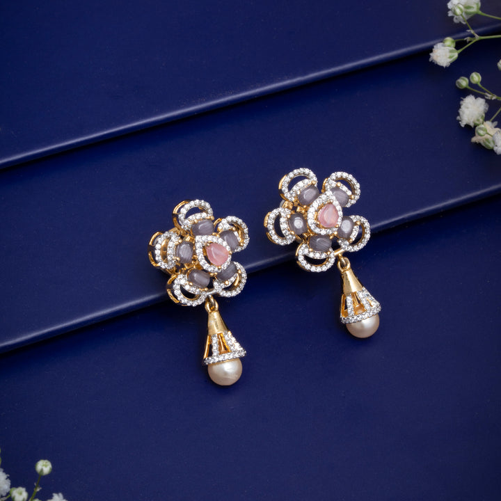 Lavendra Petals Danglers