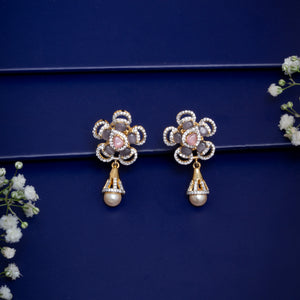 Lavendra Petals Danglers