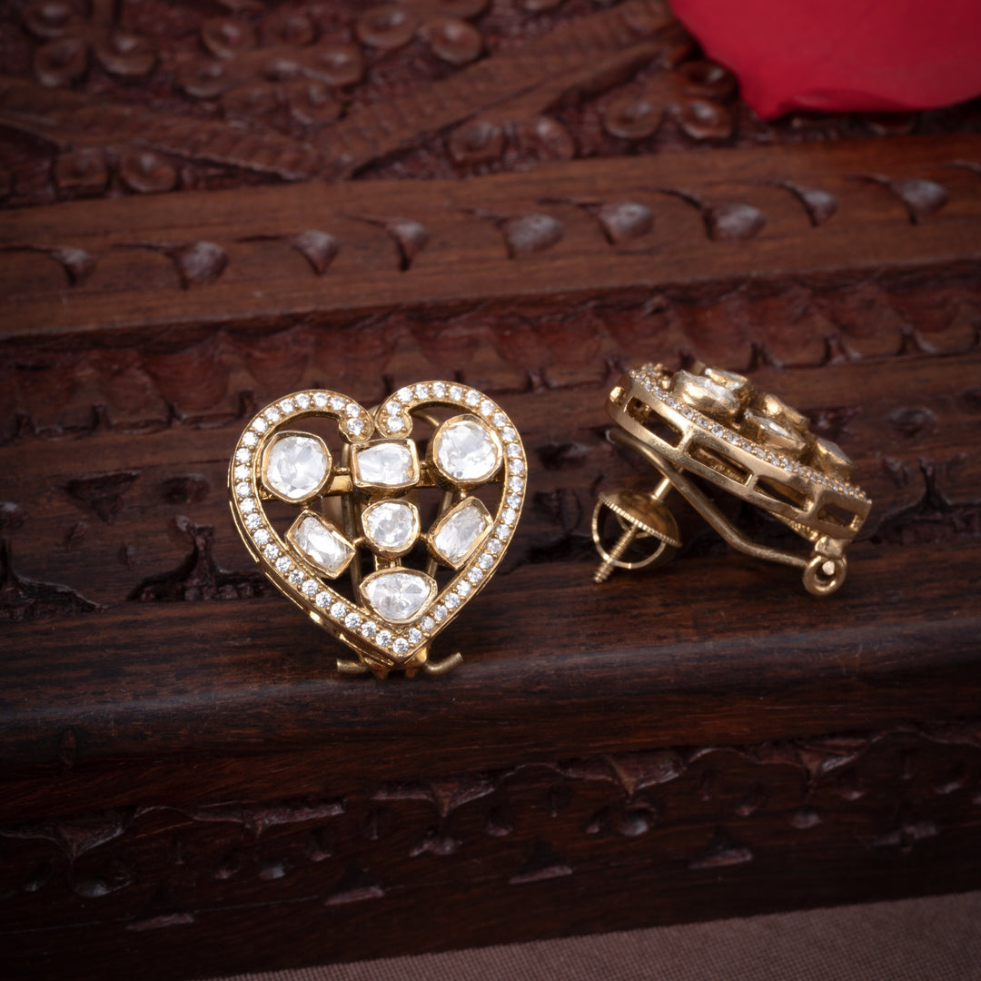 Victoria’s Heart Studs