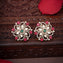 Pink Fleur Victorian Studs