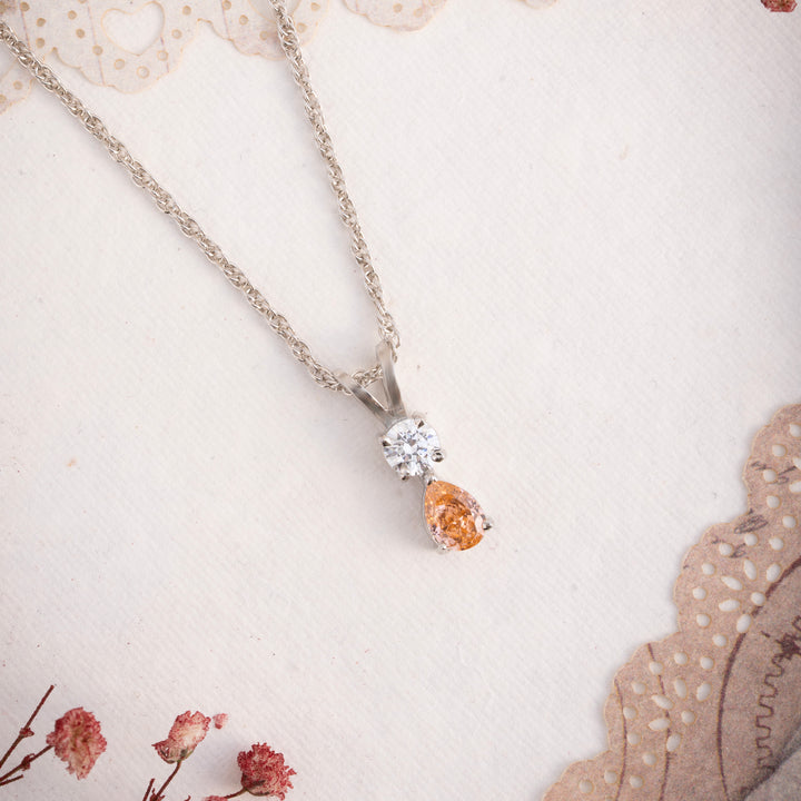 Sunfire CZ Chain Pendant Set
