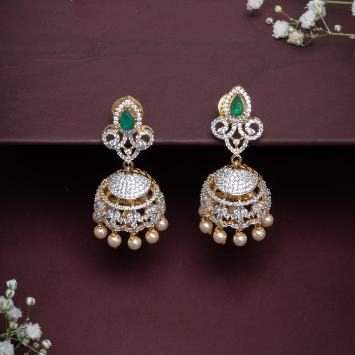 Crystal Veil Jhumki