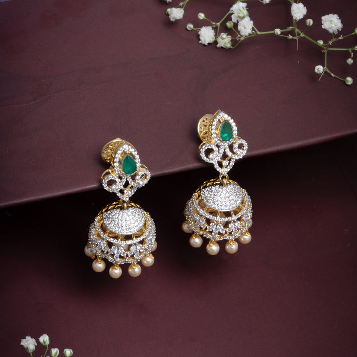 Crystal Veil Jhumki