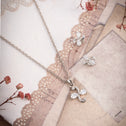 Frost CZ Chain Pendant Set