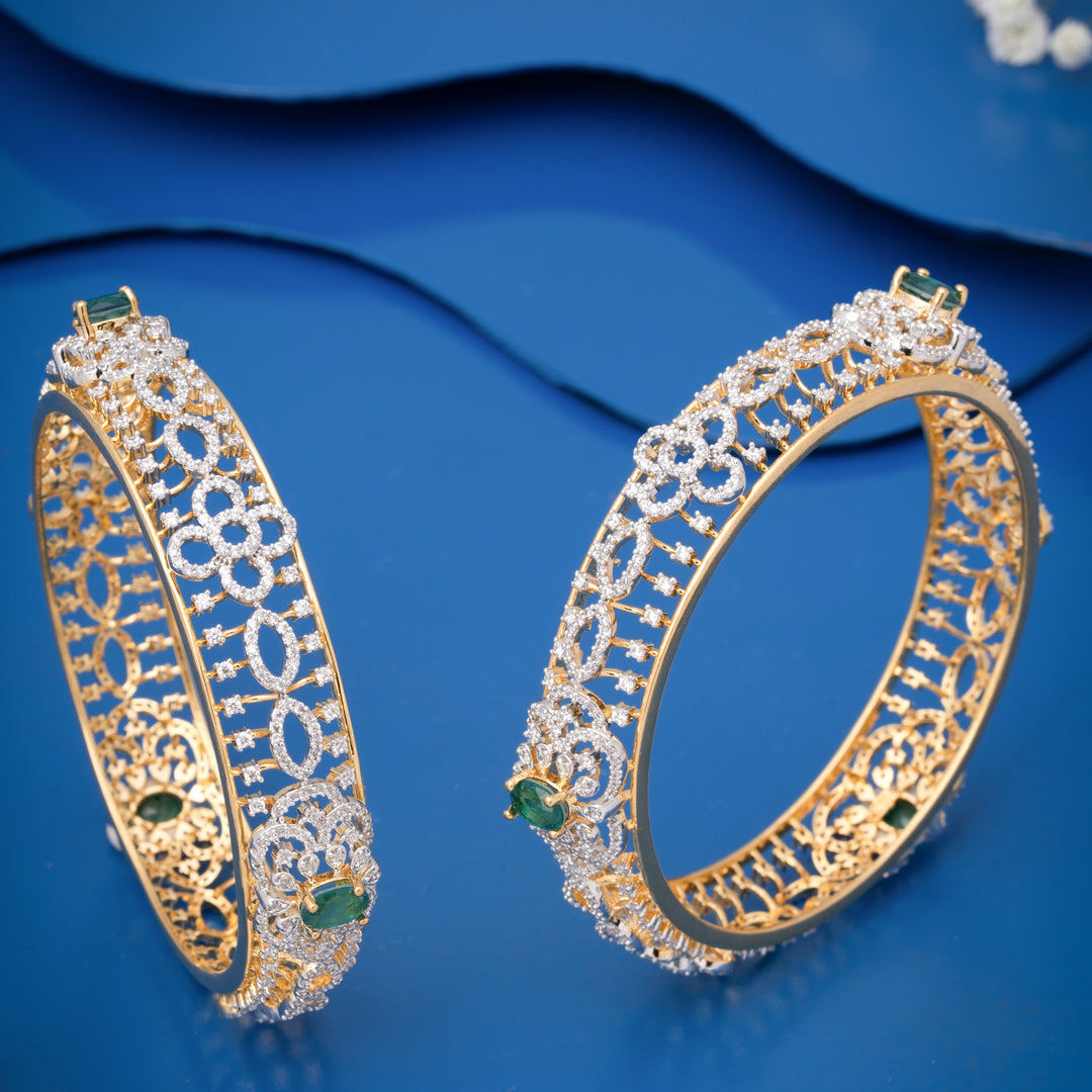 CZ-Ovalis Bangles
