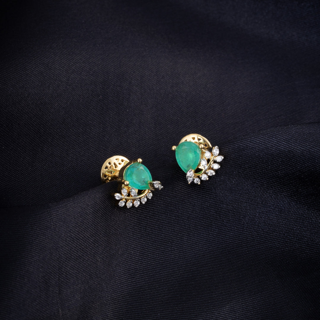 Serapha Pear Studs