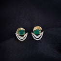 Gemivine Oval Stud Earrings