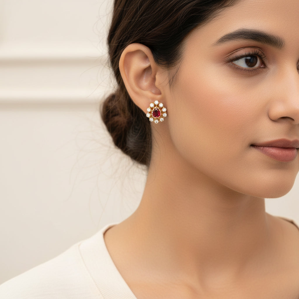 Princess Rani Victorian Studs