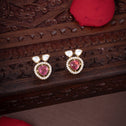 Tria-Blush Victorian Studs