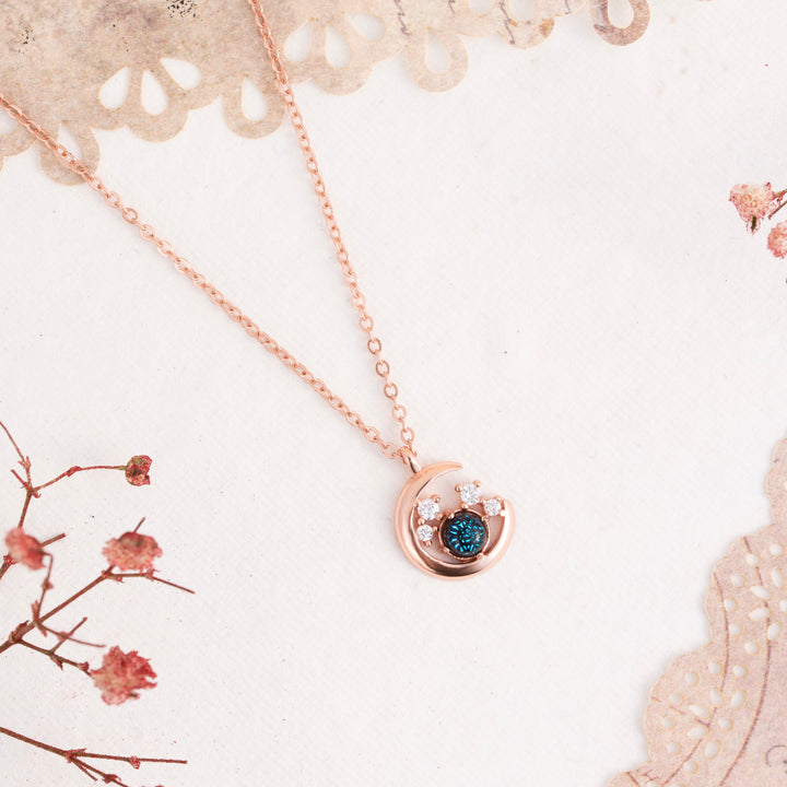 Lumina Arc Chain Pendant