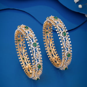 Emeraldia CZ Bangles