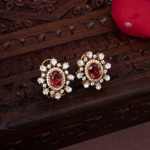 Ruby Dream Victorian Studs