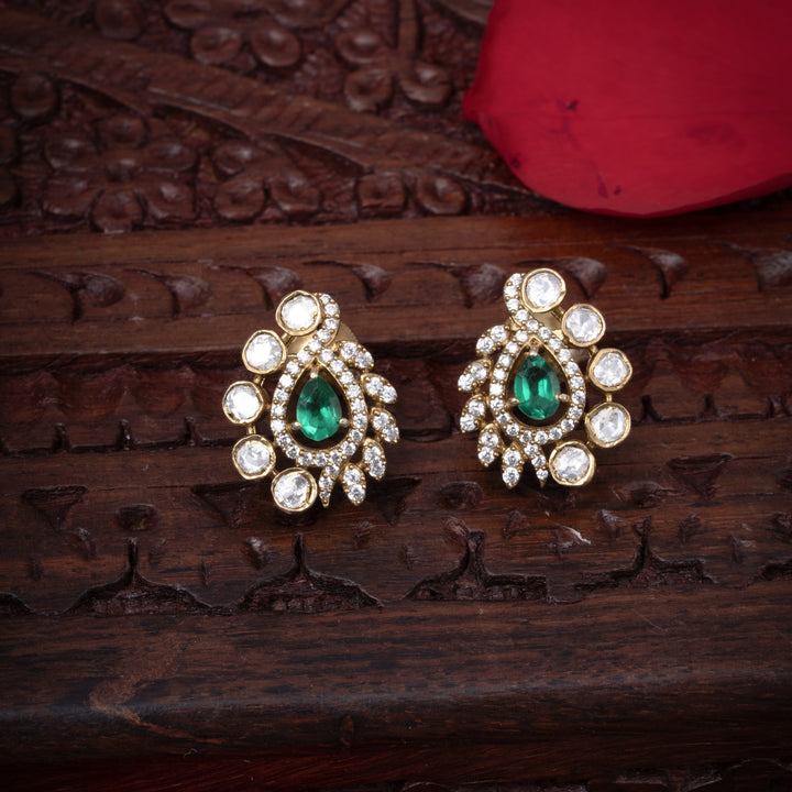 Pistachio Victorian Studs