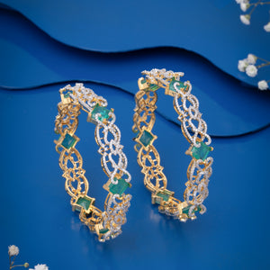 Greenia-CZ Bangles