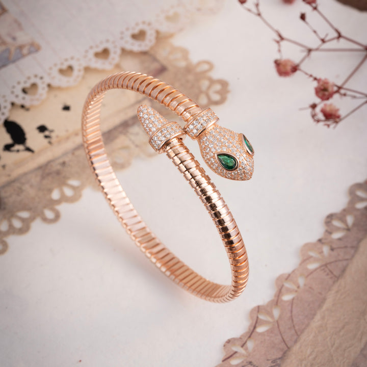 Sleek Serpentine Bracelet