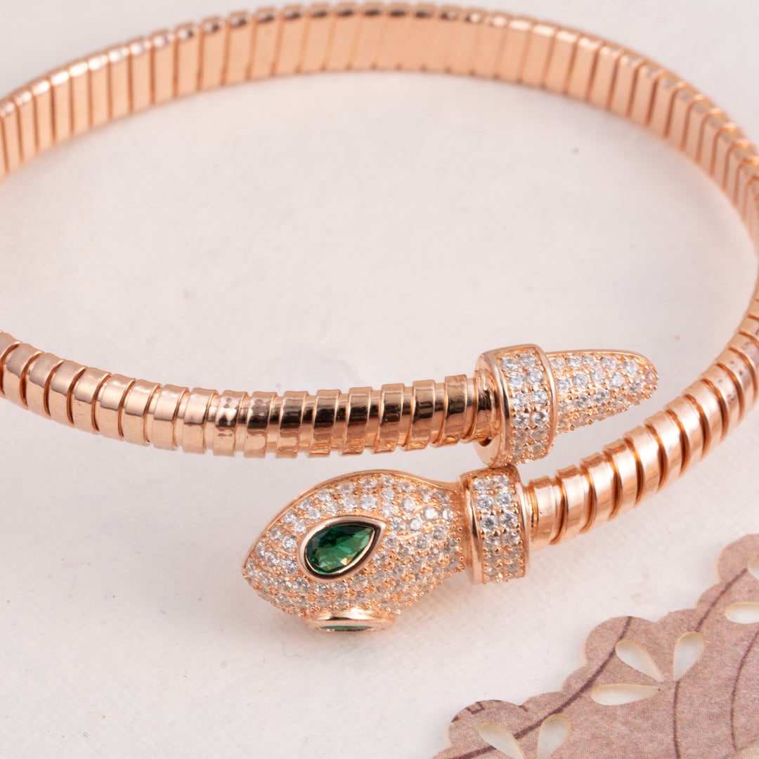 Sleek Serpentine Bracelet