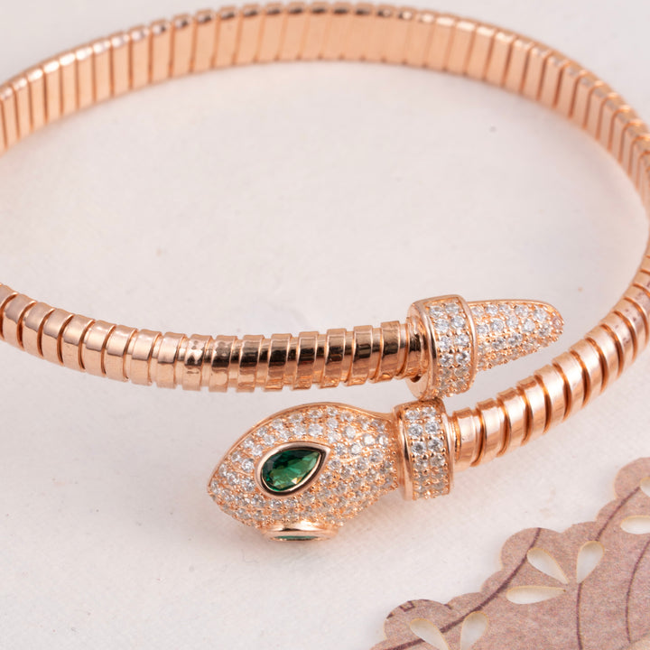 Sleek Serpentine Bracelet