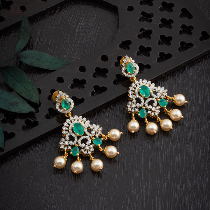 Gajora CZ Pendant Set