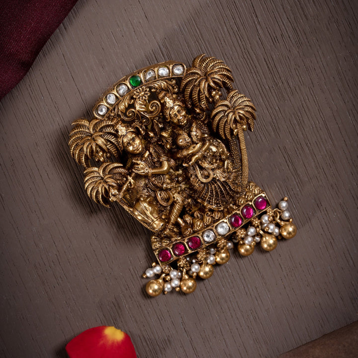 Radha-Krishna Vana Pendant