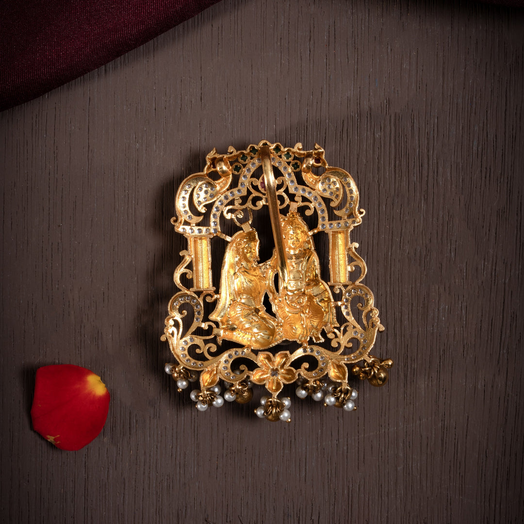 Krishna Priya Jadau Pendant