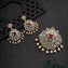 Red-Ruby CZ Pendant Set