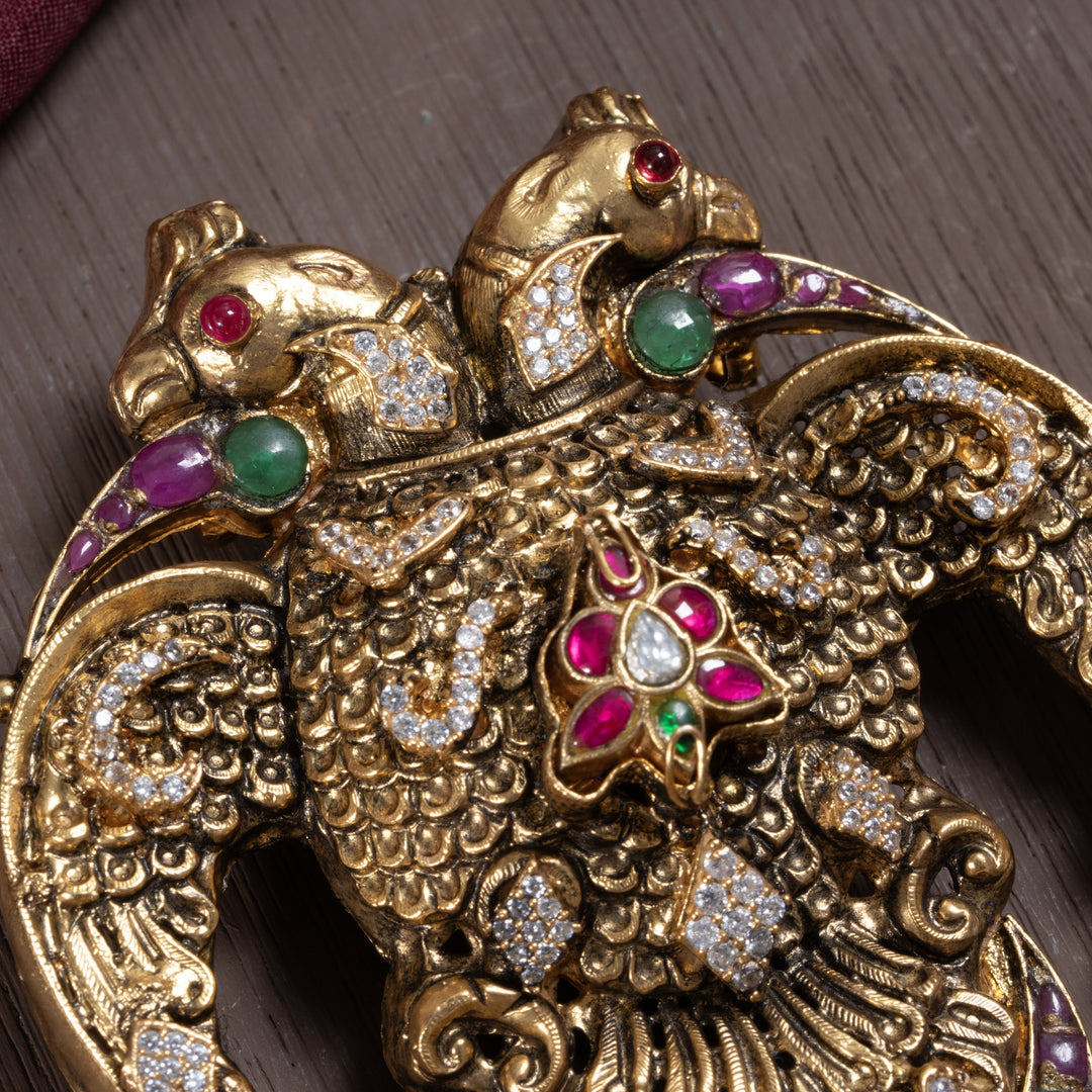 Dwija-Mukha Nakash Pendant