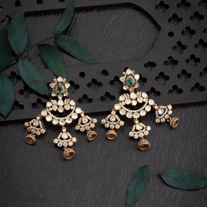 Bloomia Moissanite Danglers