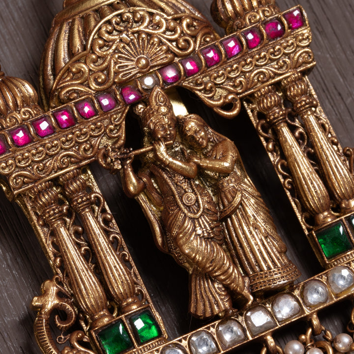Param Prem Jadau Pendant