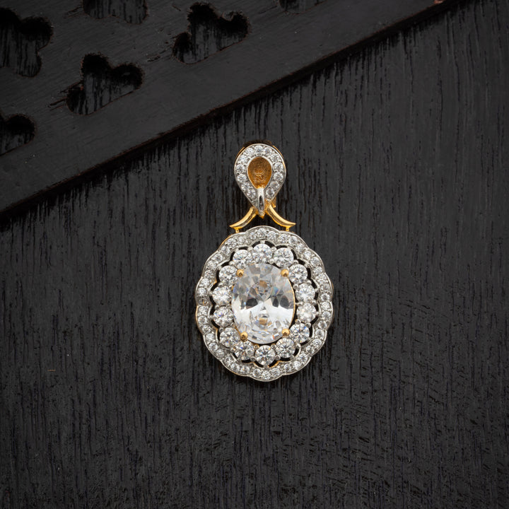Floris CZ Pendant Set