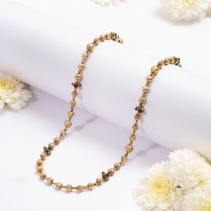 Swapna Gold-Beaded Mala