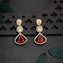 Rubeya Moissanite Danglers
