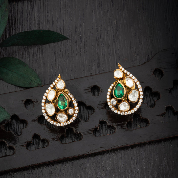 Petal Crest Victorian Studs