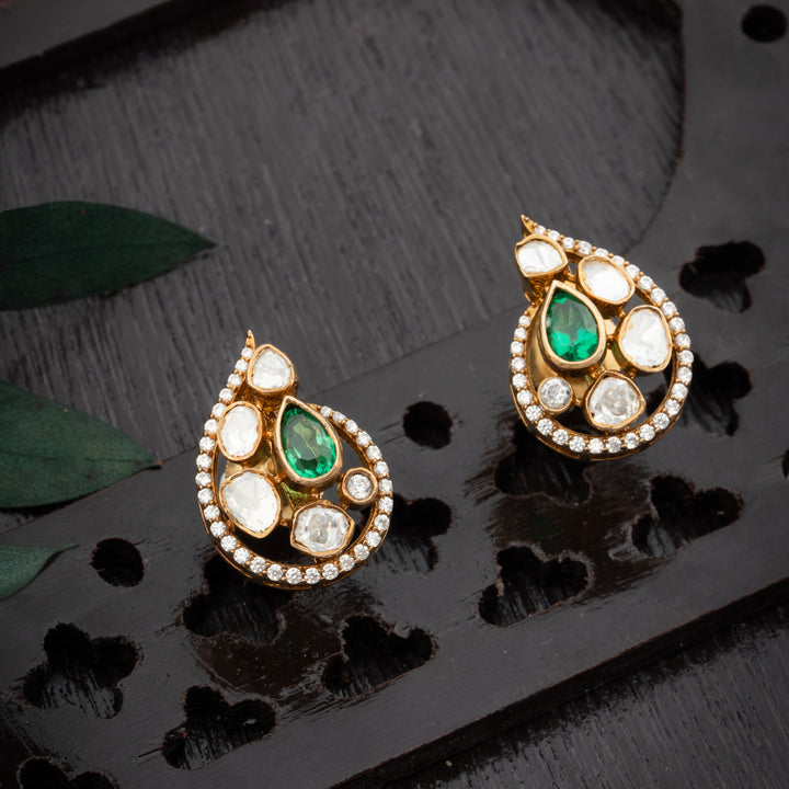 Petal Crest Victorian Studs