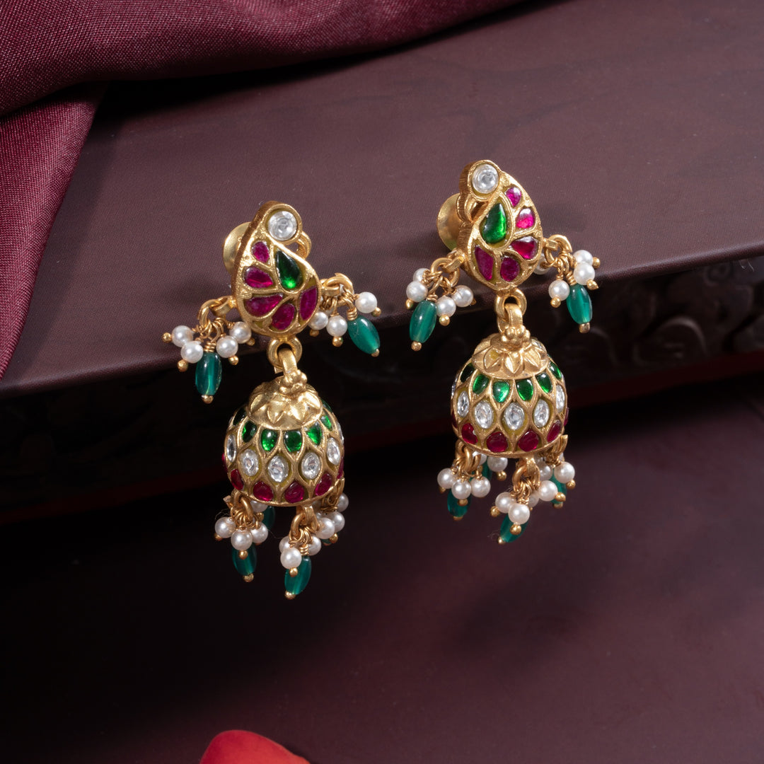 Indumor Jhumki Earrings