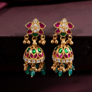Swarna Lotus Jhumki