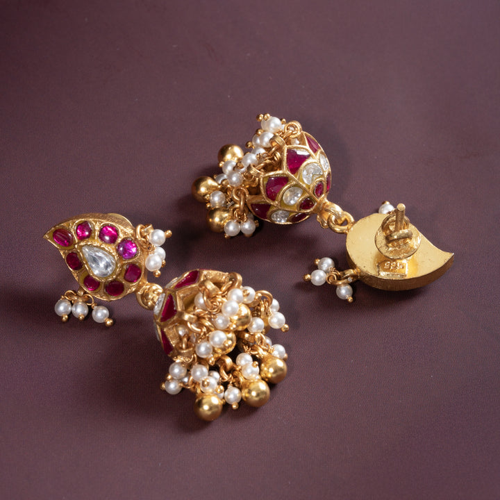 Bloom Berry Jhumki