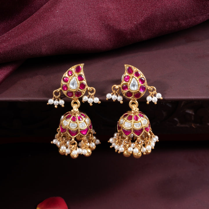 Bloom Berry Jhumki