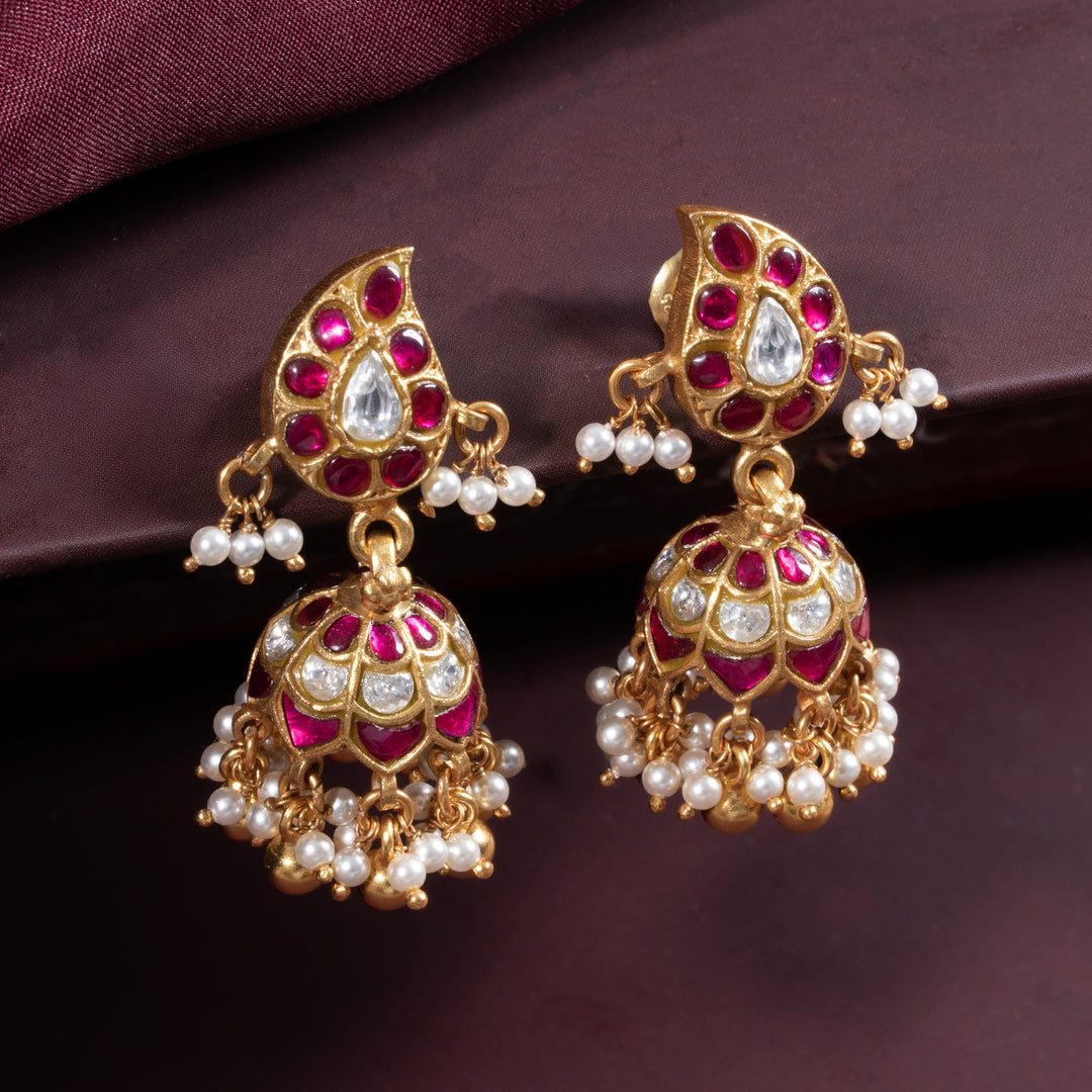 Bloom Berry Jhumki