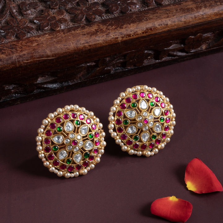 Lotuvia Stud Earrings