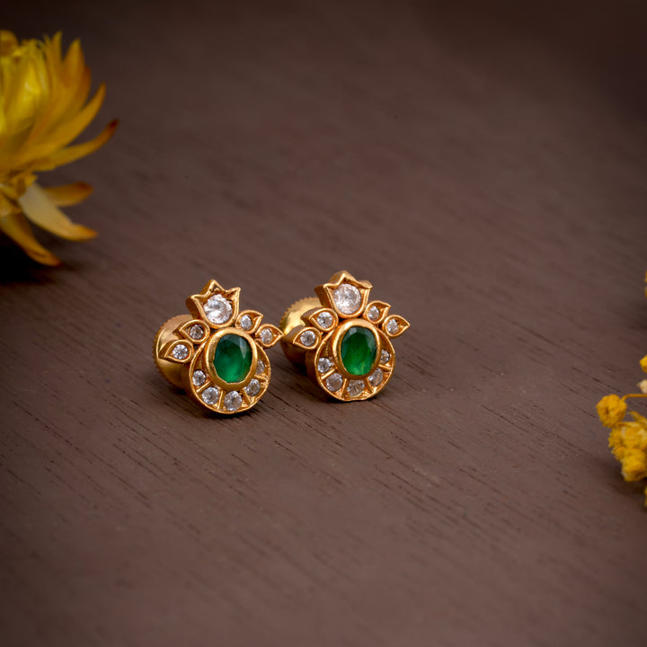 Dot & Bloom Stud Earrings