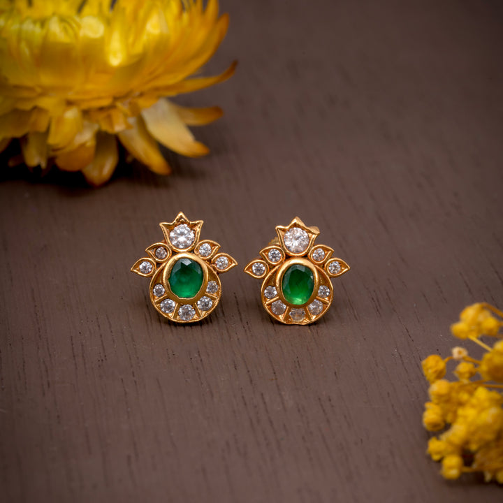 Dot & Bloom Stud Earrings