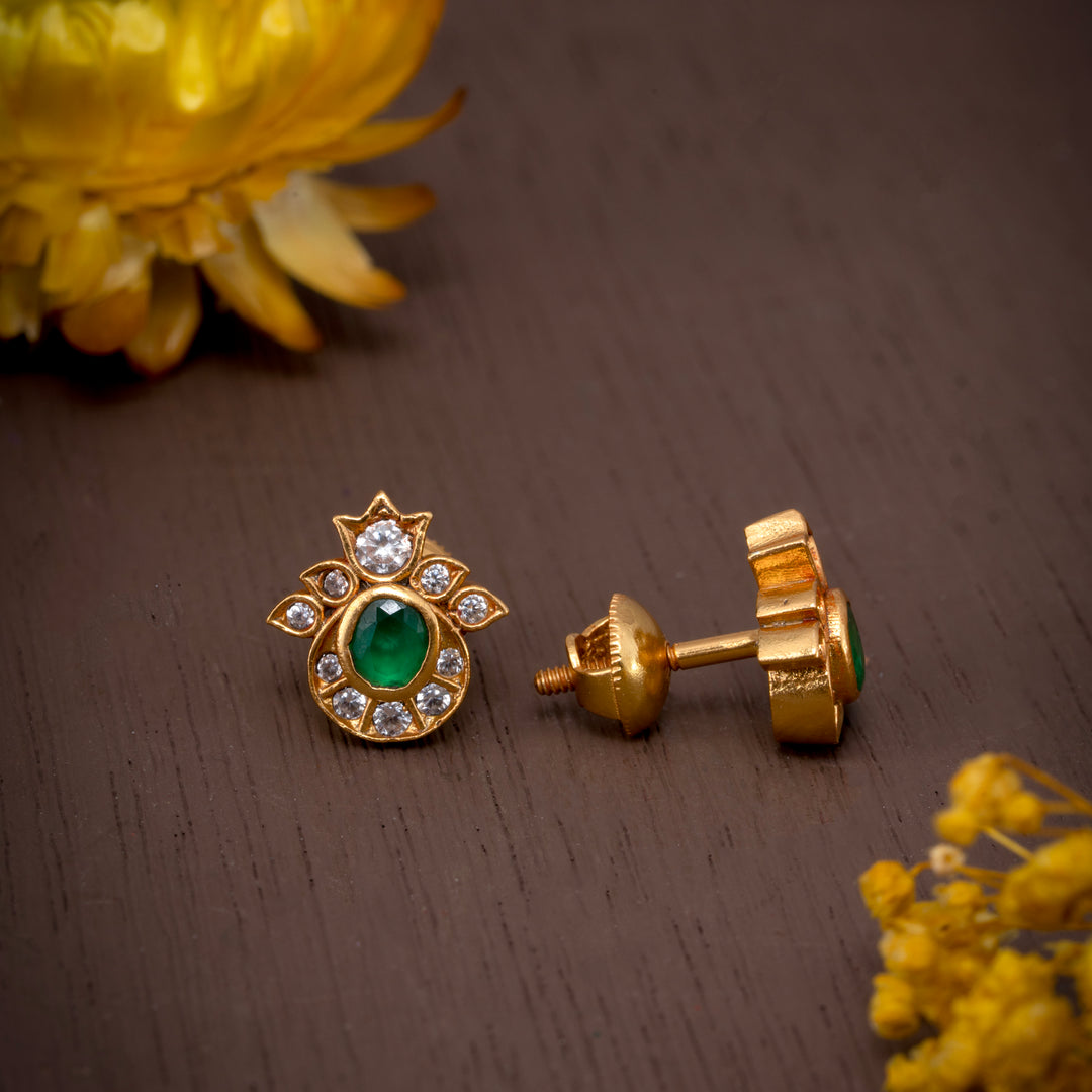 Dot & Bloom Stud Earrings