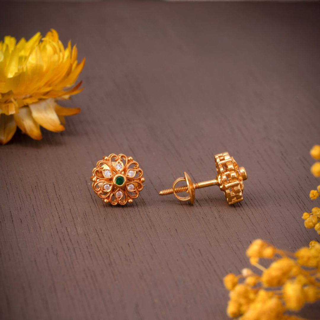 Gopuram Stud Earrings