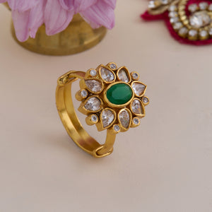Devanshi Emerald Ring