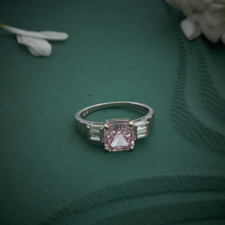Pinkora CZ Ring