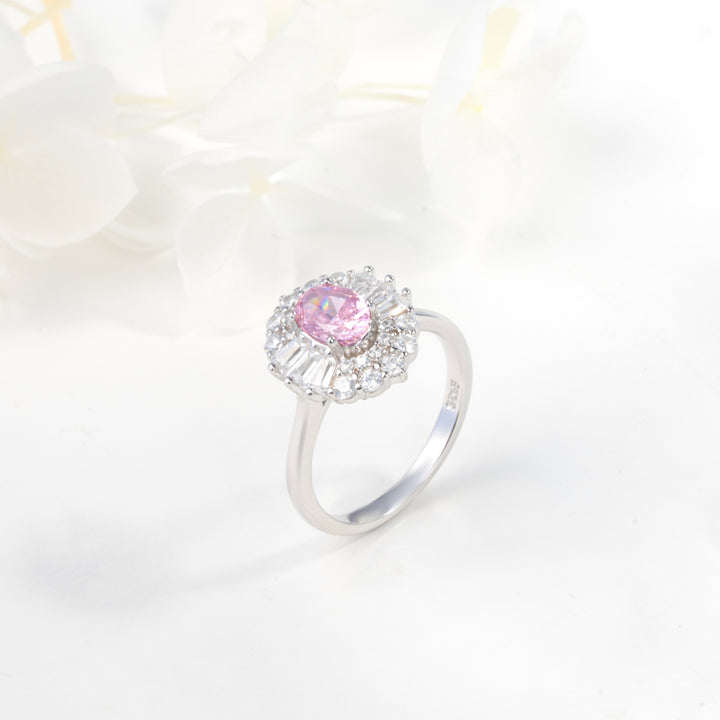 Rosebud Shimmer Ring