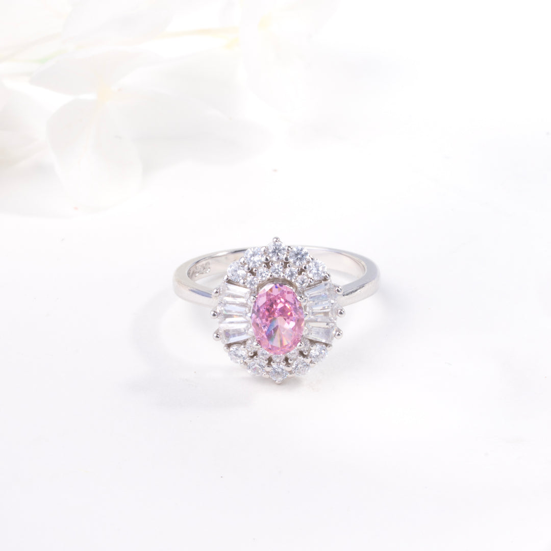 Rosebud Shimmer Ring