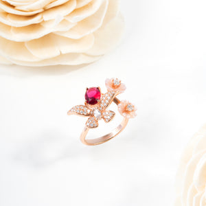 Ruby Angelica Ring