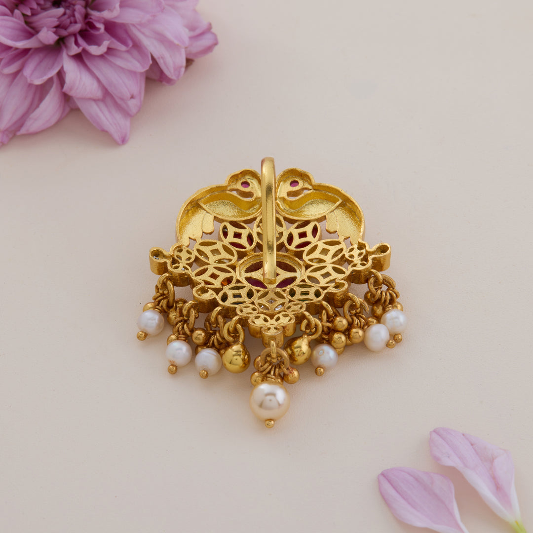 Plume Nine Gem Pendant